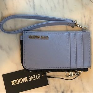 Steve Madden zip around cardcase wristlet
